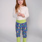 Grow Harems (9m-3T) - Occult Symbols w/ Bubblegum Stripe