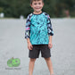 Slim Raglan (2T) - Bats & Arcane Stars