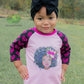 Slim Raglan (2T) - Bats & Arcane Stars