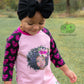Slim Raglan (4T) - Bats & Black Roses