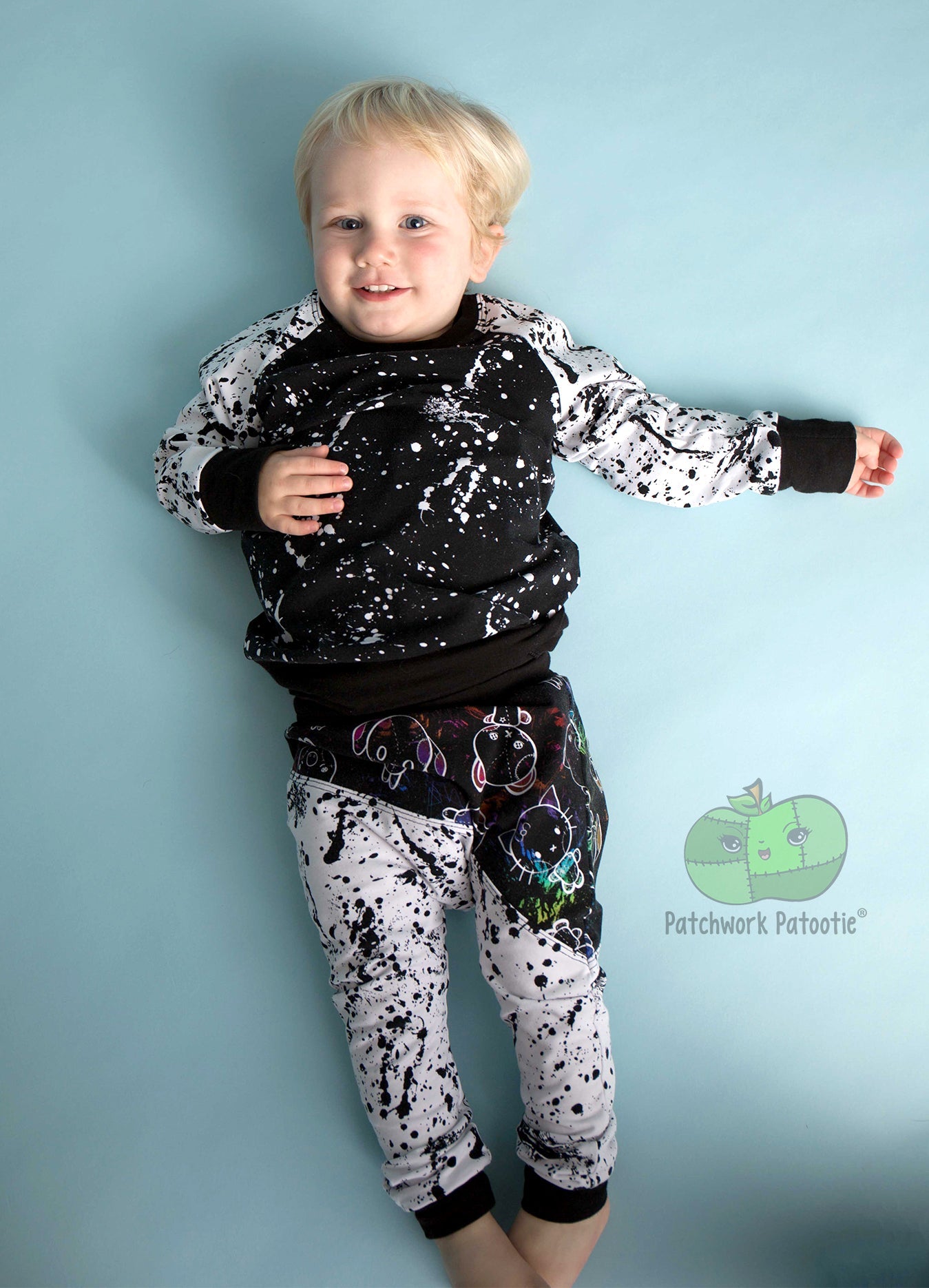 Zane Joggers (18m) - Blue Sky & Panebows