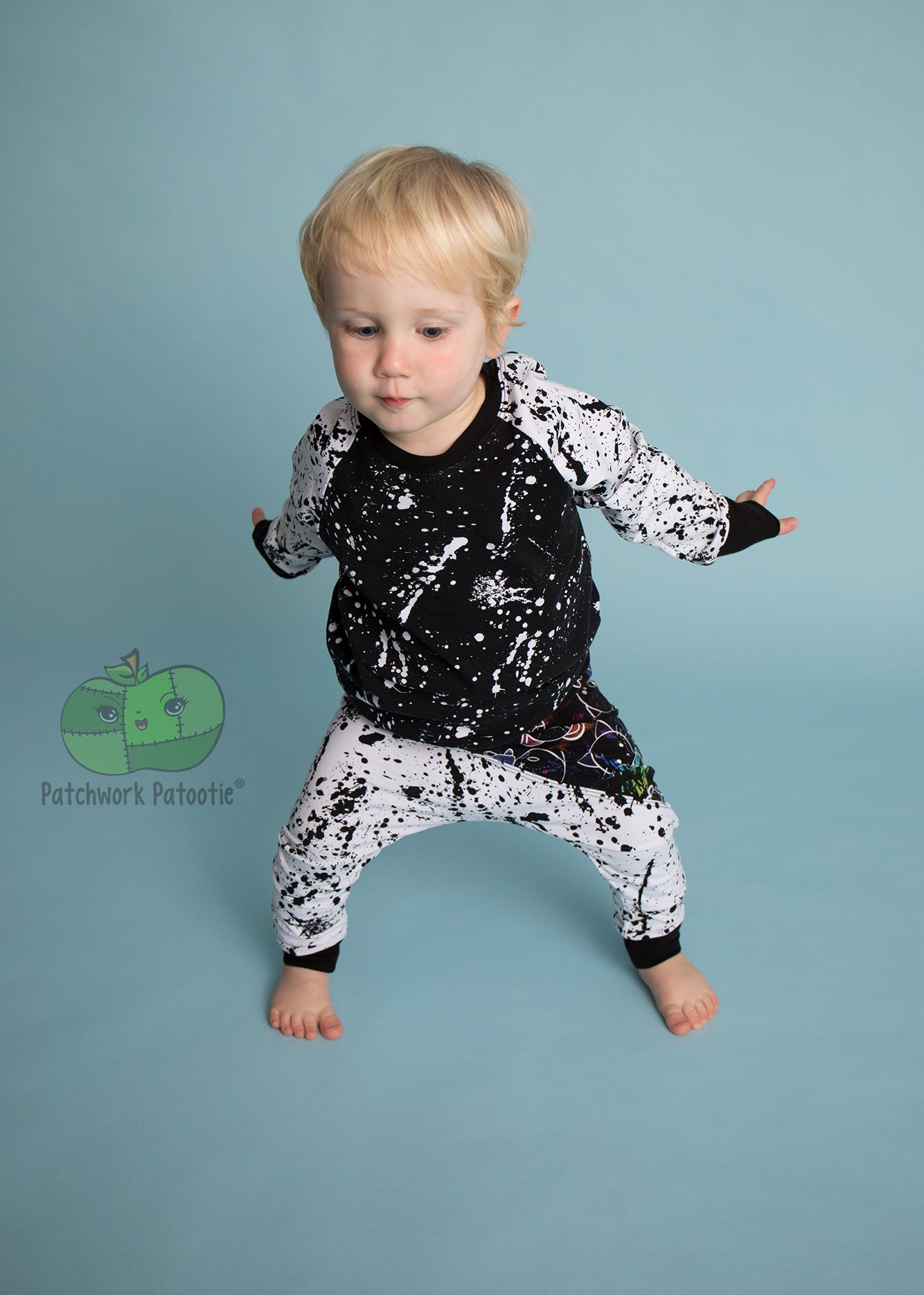 Zane Joggers (18m) - Blue Sky & Panebows